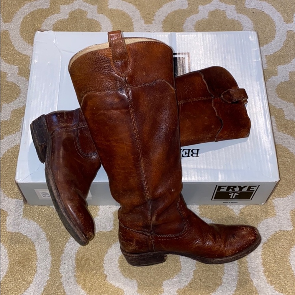 FRYE Carson Lug Riding Boots size 7.5